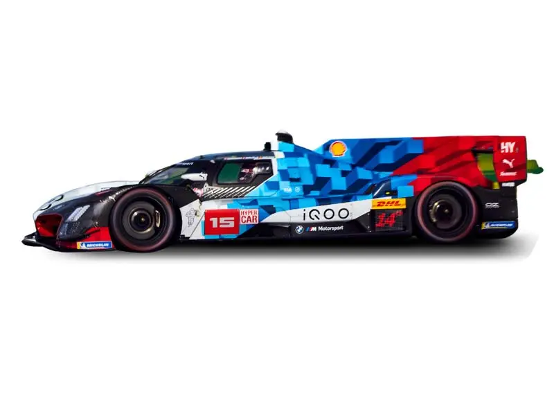 Pre-Order Bmw M Hybrid V8 Lmdh Camouflage Magnussen / Marciello / Vanthoor #15 Qatar 2025 Diecast 1:18 Scale Model - Solido S1815202 1