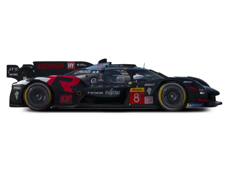 Pre-Order Toyota Gr010 Hybrid Lmdh Black Hartley / Hirakawa / Buemi #8 Qatar 2025 Diecast 1:18 Scale Model - Solido S1815302 1