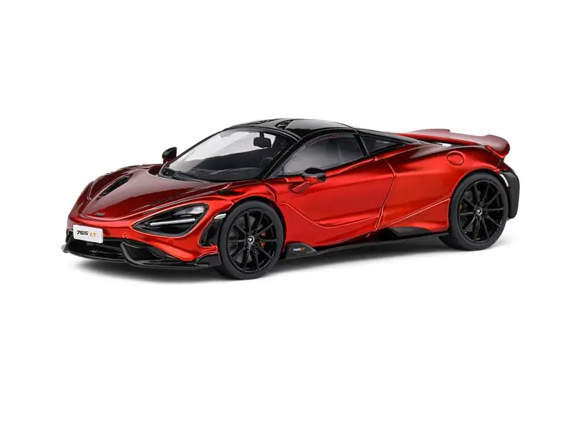 2020 Mclaren 765 Lt - Volcano Red Diecast 1:43 Scale Model - Solido S4311908 1