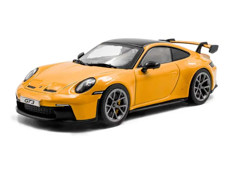 2023 Porsche 911 (992) Gt3 Signal Yellow Diecast 1:43 Scale Model - Solido S4312504 1