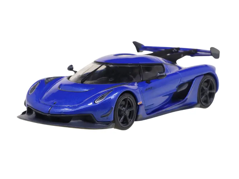 2021 Koenigsegg Jesko - Imperial Blue Diecast 1:43 Scale Model - Solido S4312601 1