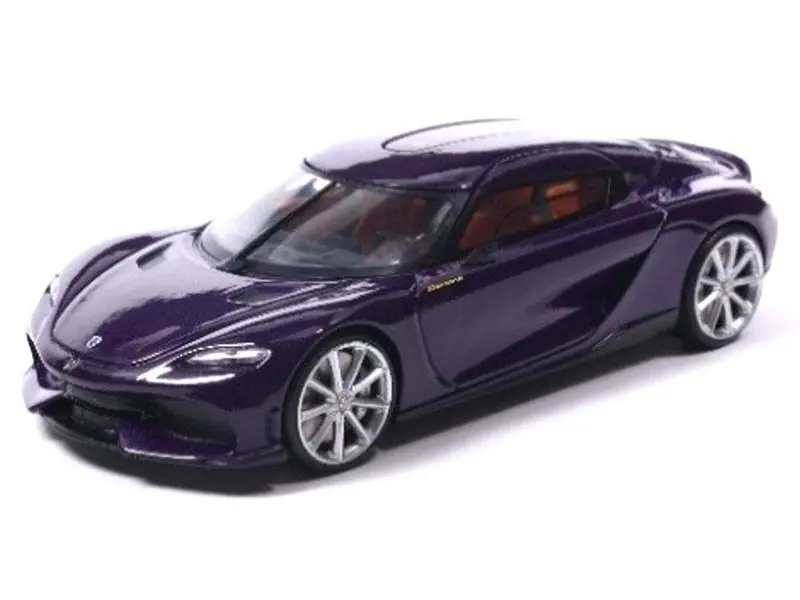 Pre-Order 2024 Koenigsegg Genera Metallic Purple Diecast 1:43 Scale Model - Solido S4313703 1