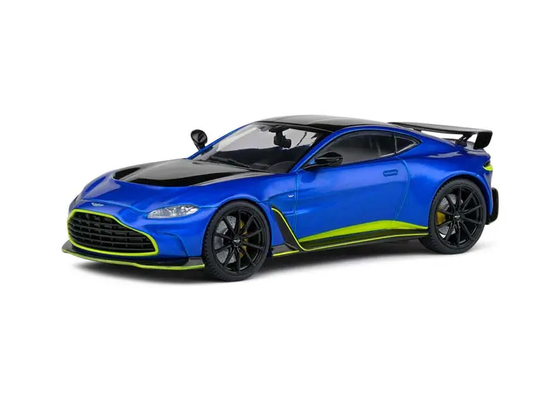 2023 Aston Martin Vantage V12 - Blue Diecast 1:43 Scale Model - Solido S4314103 1