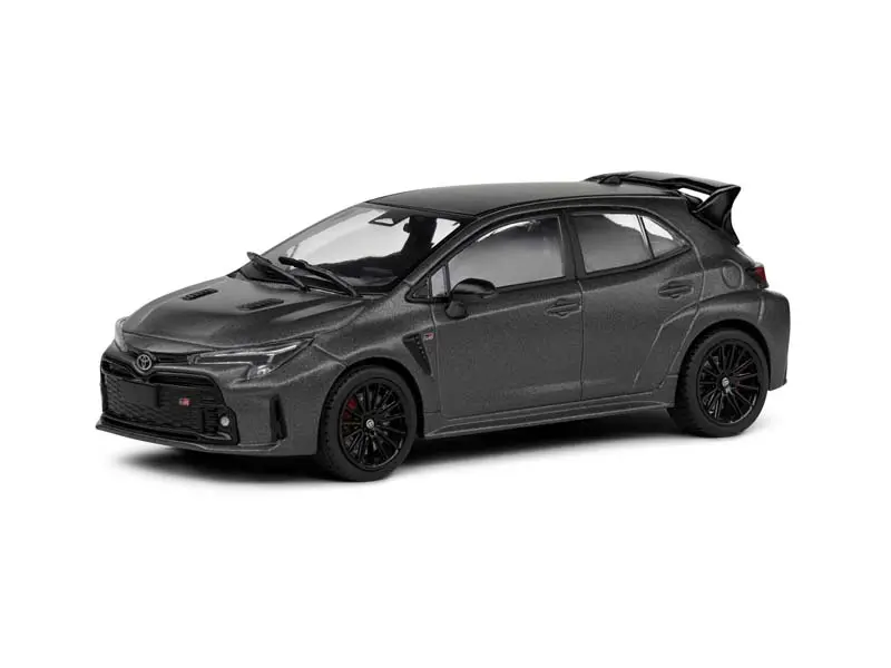 2023 Toyota Corolla Gr Circuit Edition - Heavy Metal Grey Diecast 1:43 Scale Model - Solido S4314201 1