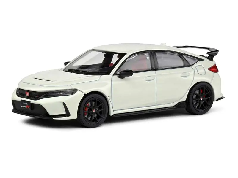2022 Honda Civic Type R - Championship White Diecast 1:43 Scale Model - Solido S4314302 1