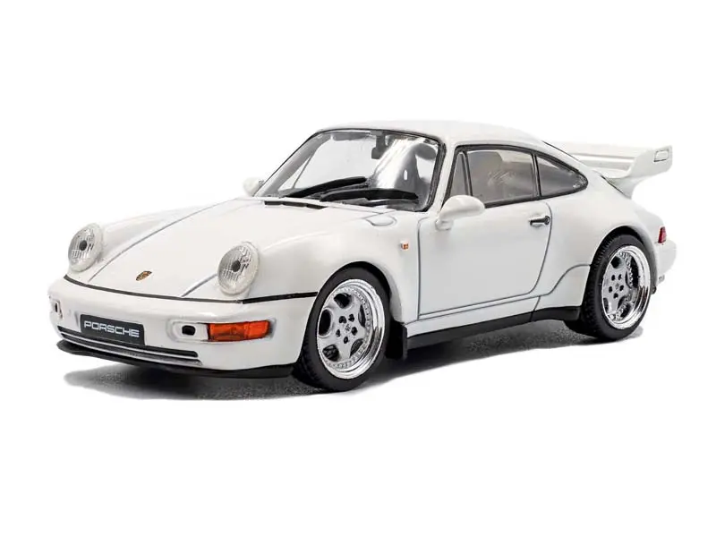 1994 Porsche 911 (964) Rs 3.8 Grand Prix White Diecast 1:43 Scale Model - Solido S4316902 1