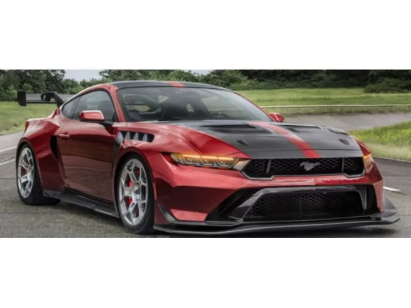 Pre-Order 2025 Ford Mustang Gtd Molten Magenta Metallic Tri-Coat Diecast 1:43 Scale Model - Solido S4318302 1