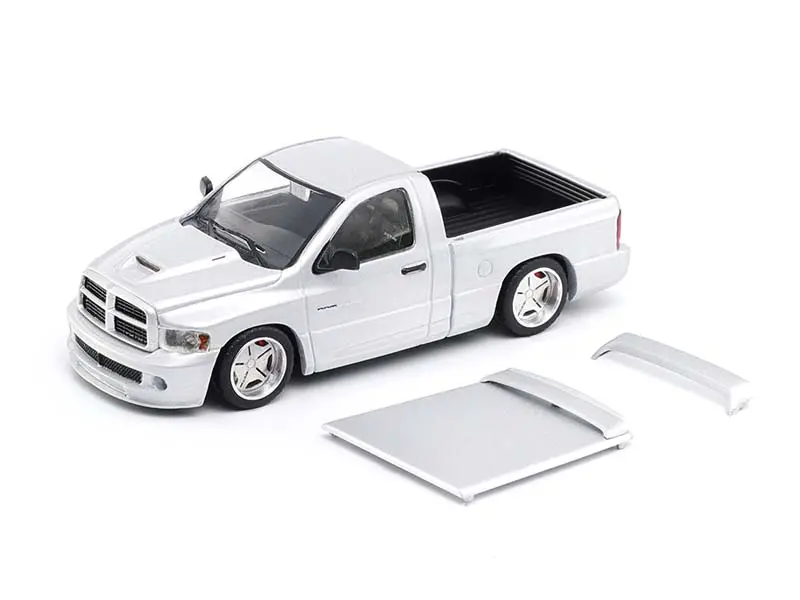 2003 Dodge Ram Srt-10 Pickup – Silver (Shoom 64) Diecast 1:64 Scale Model - Gcd Shoom-103-004 1