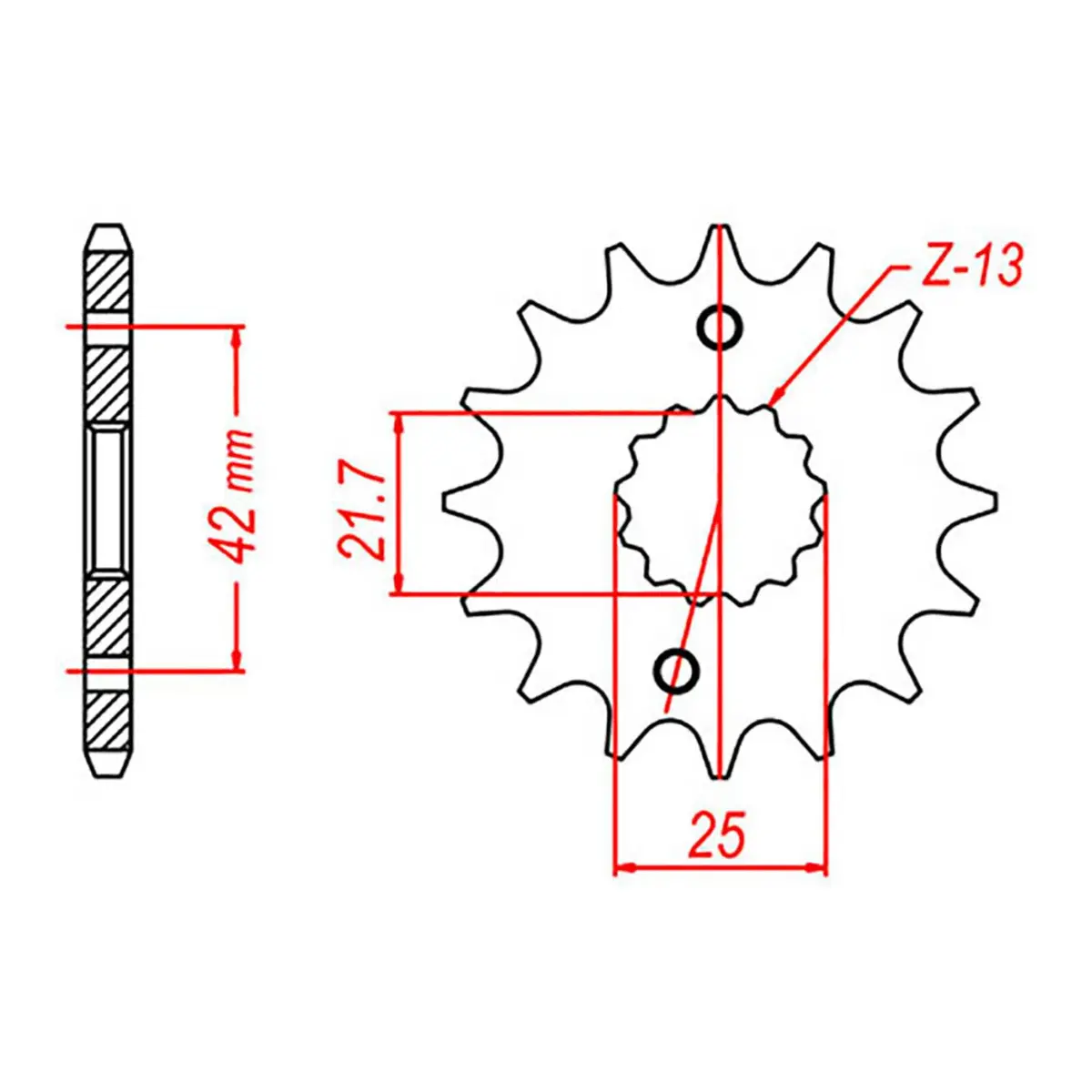 Mtx Front Sprocket 565 14T #520 1