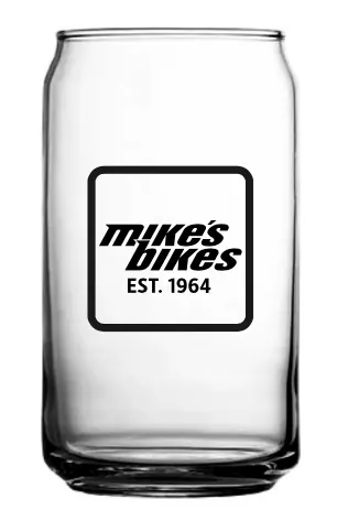 Mike's Bikes Pint Glass 1