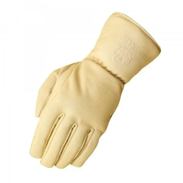 Merlin Stone Leather Gloves - Bone 1