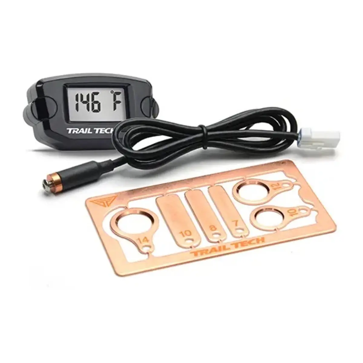 Trail Tech Tto - Temp Meter Universal - Black 1
