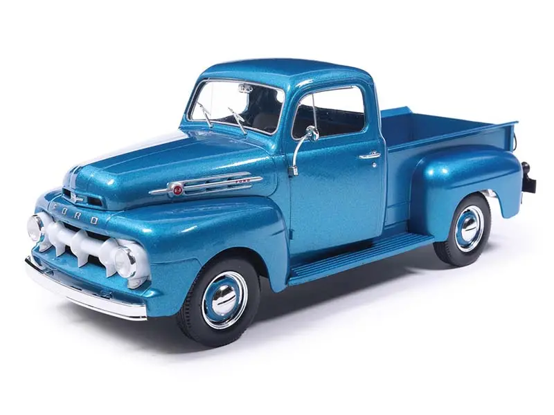 1952 Ford F1 - Light Blue Diecast 1:24 Scale Model - Ixo U24rdc004 1