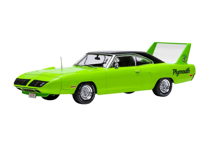1970 Plymouth Road Runner Superbird - Limelight Green Diecast 1:43 Scale Model - Ixo U43rdc008 1