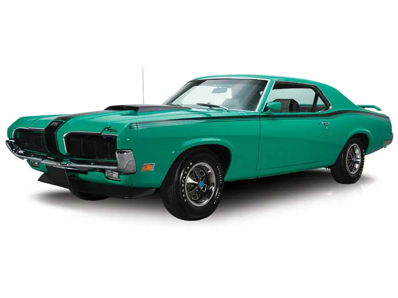 Pre-Order 1970 Mercury Cougar Eliminator 428 Cj - Competition Green Diecast 1:43 Scale Model - Ixo U43rdc020 1