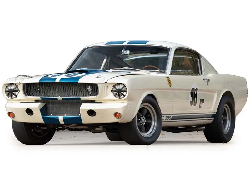 Pre-Order 1965 Ford Mustang Shelby Gt350r Prototype - Wimbledon White Diecast 1:43 Scale Model - Ixo U43rdc022 1