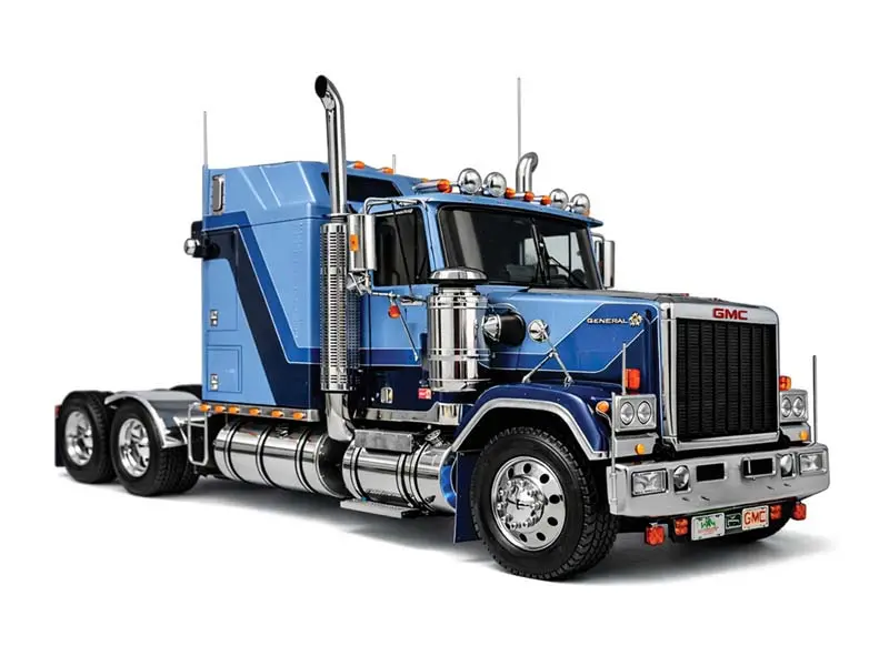 Pre-Order 1980 Gmc General - Blue Diecast 1:64 Scale Model - Ixo U64tr036 1