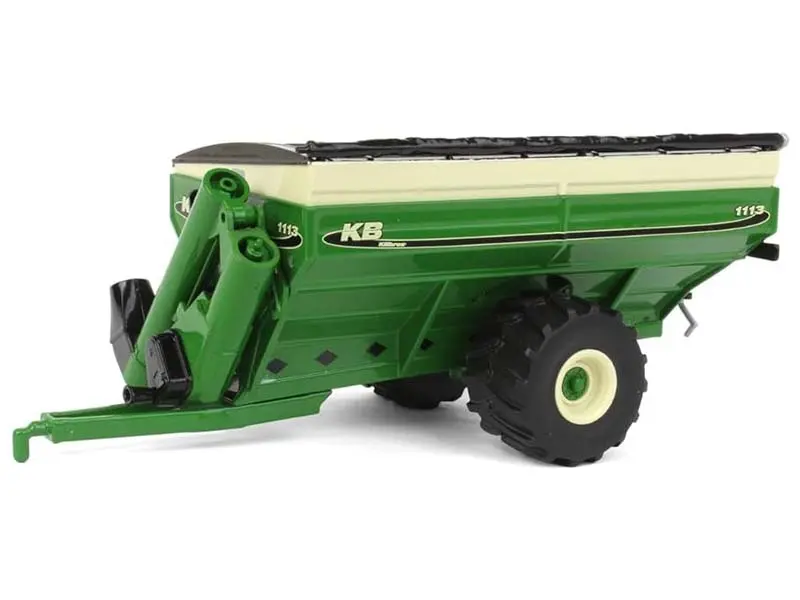 Killbros 1113 Grain Cart W/ Flotation Tires - Green Diecast 1:64 Scale Model - Spec Cast Ubc044 1