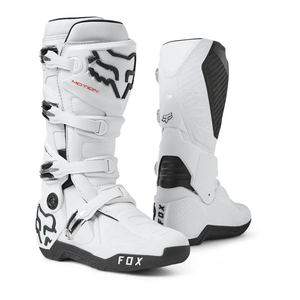 Fox Motion Boots - White 1