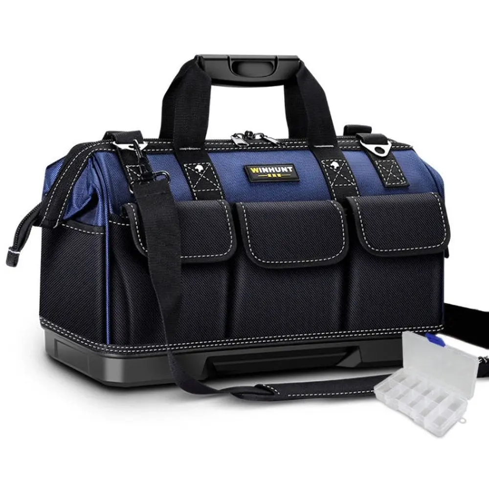 Winhunt Multi-Function Hardware Repair Tool Canvas Bag, Plastic Bottom 20 Inch, Simple Upgrade 16 Inch, Simple Upgrade 18 Inch, Simple Upgrade 20 Inch, Simple Upgrade 23 Inch 1