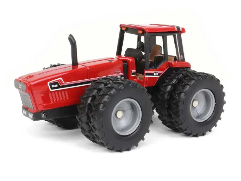 International 6588 2+2 Tractor W/ Front & Rear Duals Diecast 1:64 Scale Model - Ertl Zfn44275 1