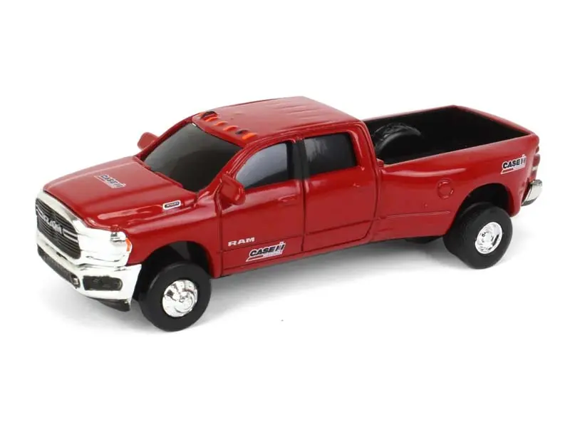 Ram 3500 Big Horn Case Ih Dealership Pickup Diecast 1:64 Scale Model - Ertl Zfn44334 1