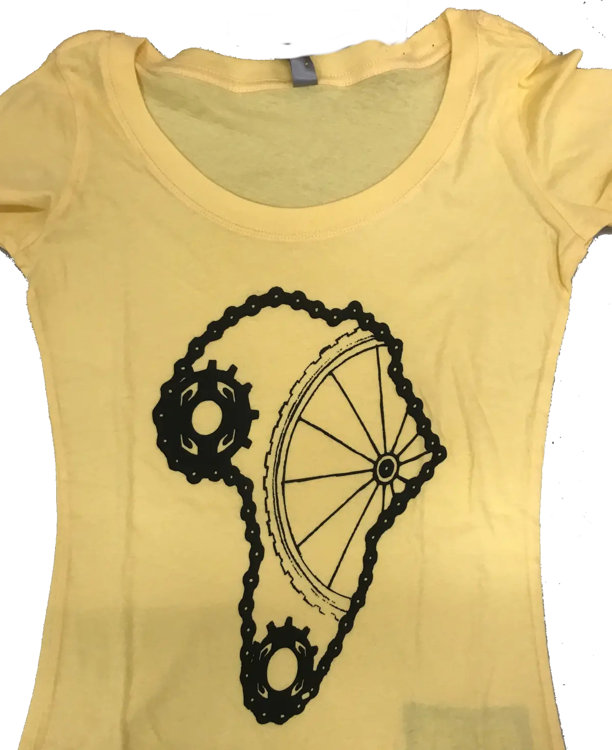 Mike's Bikes Africa T-Shirt (Women's) 1