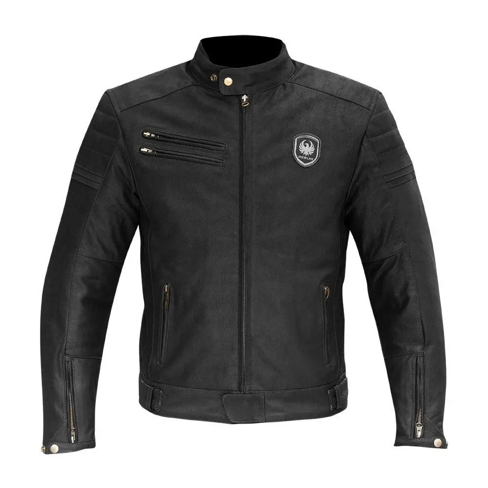 Merlin Alton Leather Jacket - Black 1