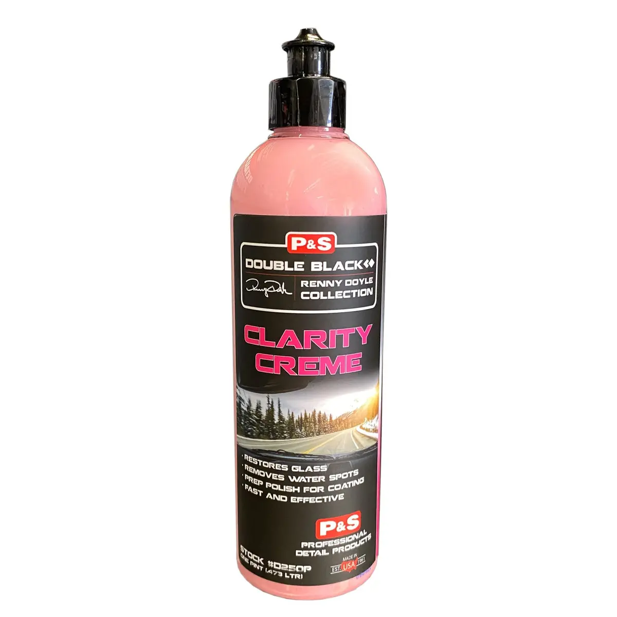 Double Black Clarity Crème Glass Polish 1