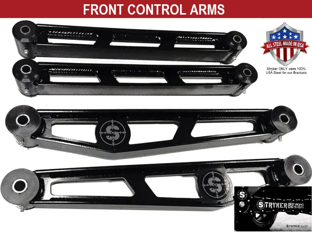 1994-2013 Dodge Ram 1500/2500/3500 Fabricated Control Arms For Stock To 7" Lift 1