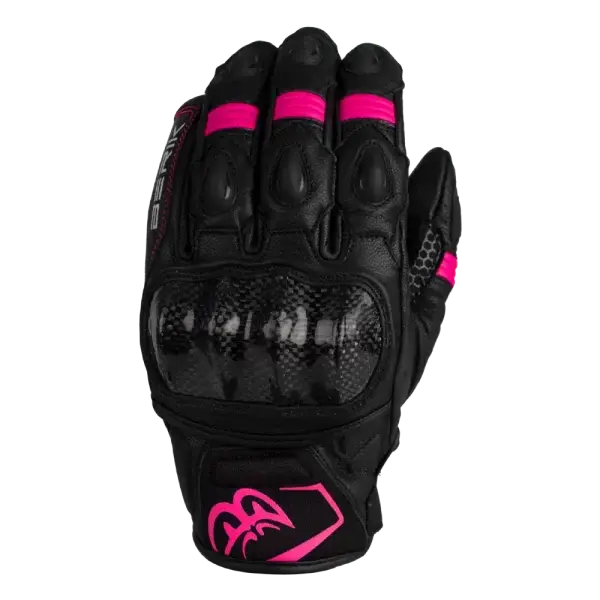 Berik Sp2 Carbon Ladies Gloves - Black/Pink 1