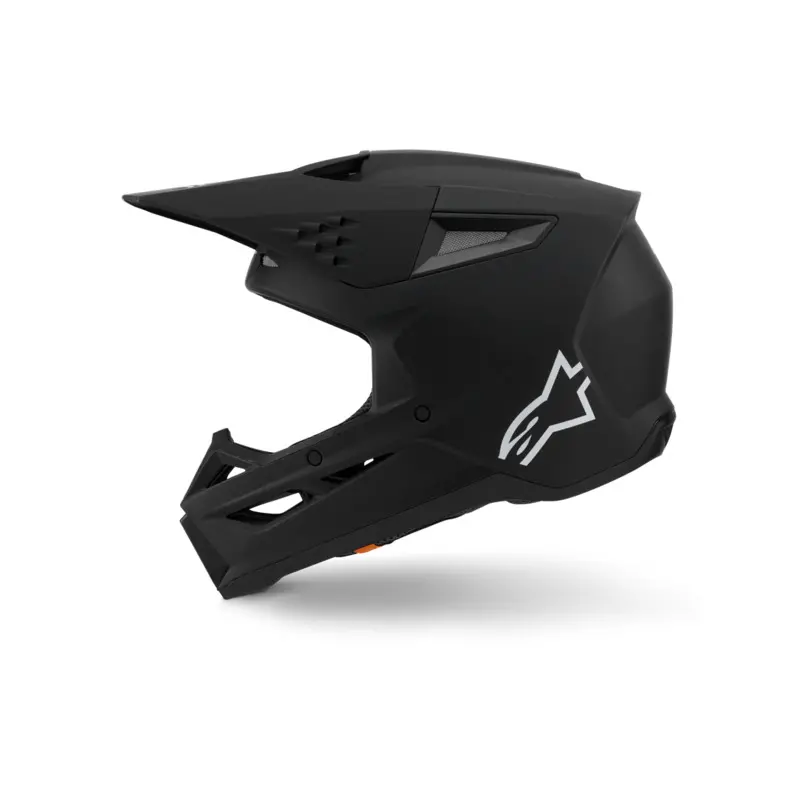 Alpinestars 2026 S-M3 Solid Helmet - Black Matte 1