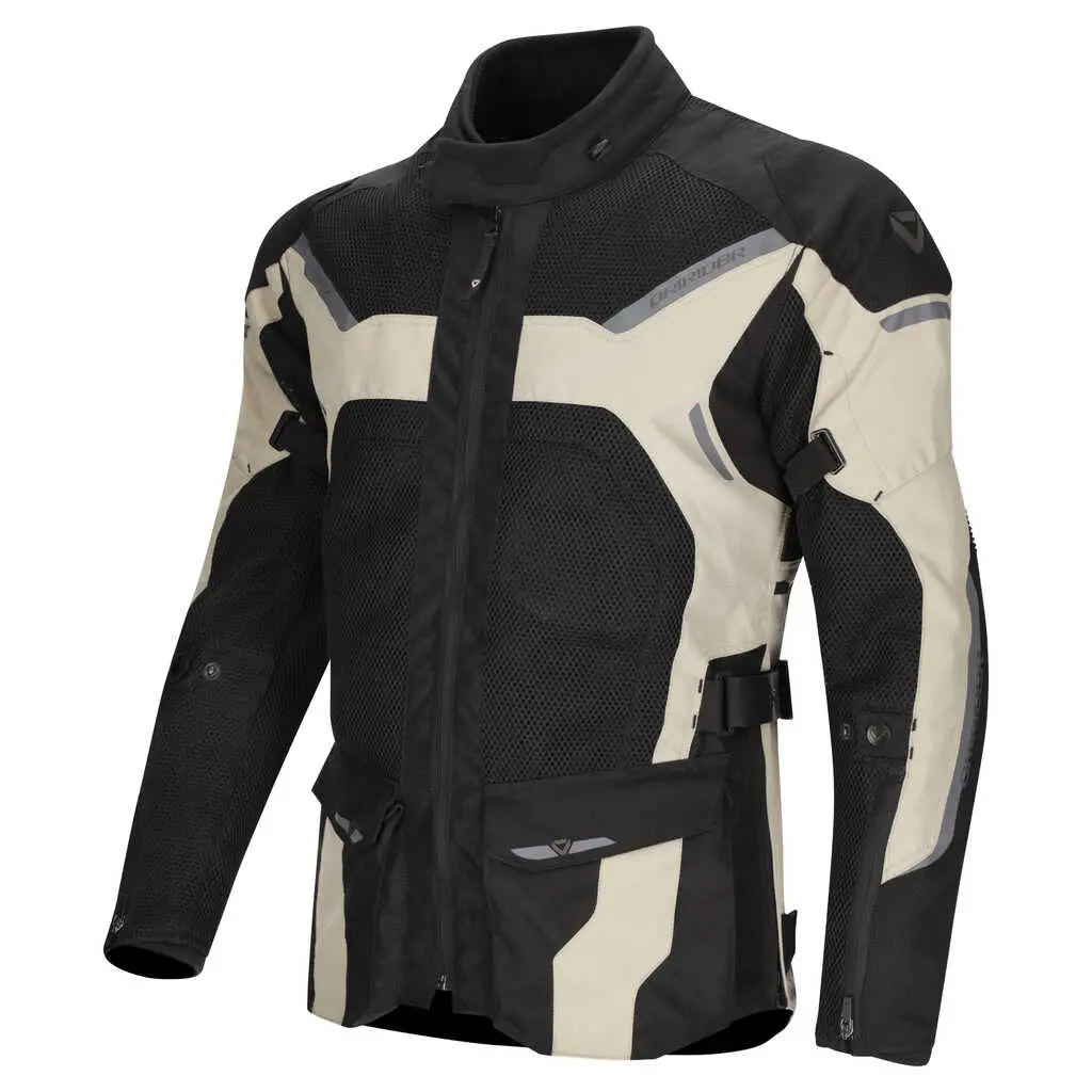 Dririder Apex 6 Airflow Ladies Jacket - Sand Black 1