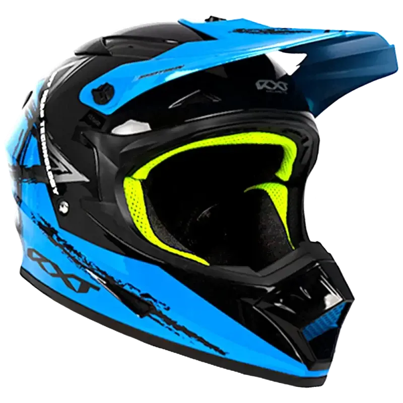Rxt Sector Wrath Helmet - Gloss Black/Blue 1