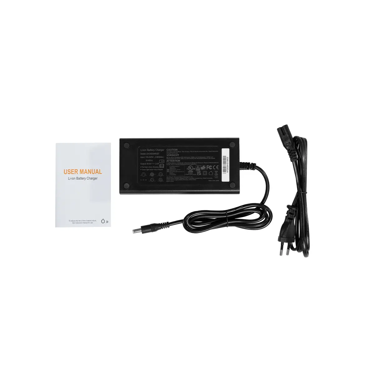 Rattan Battery Charger 48V 2A 1