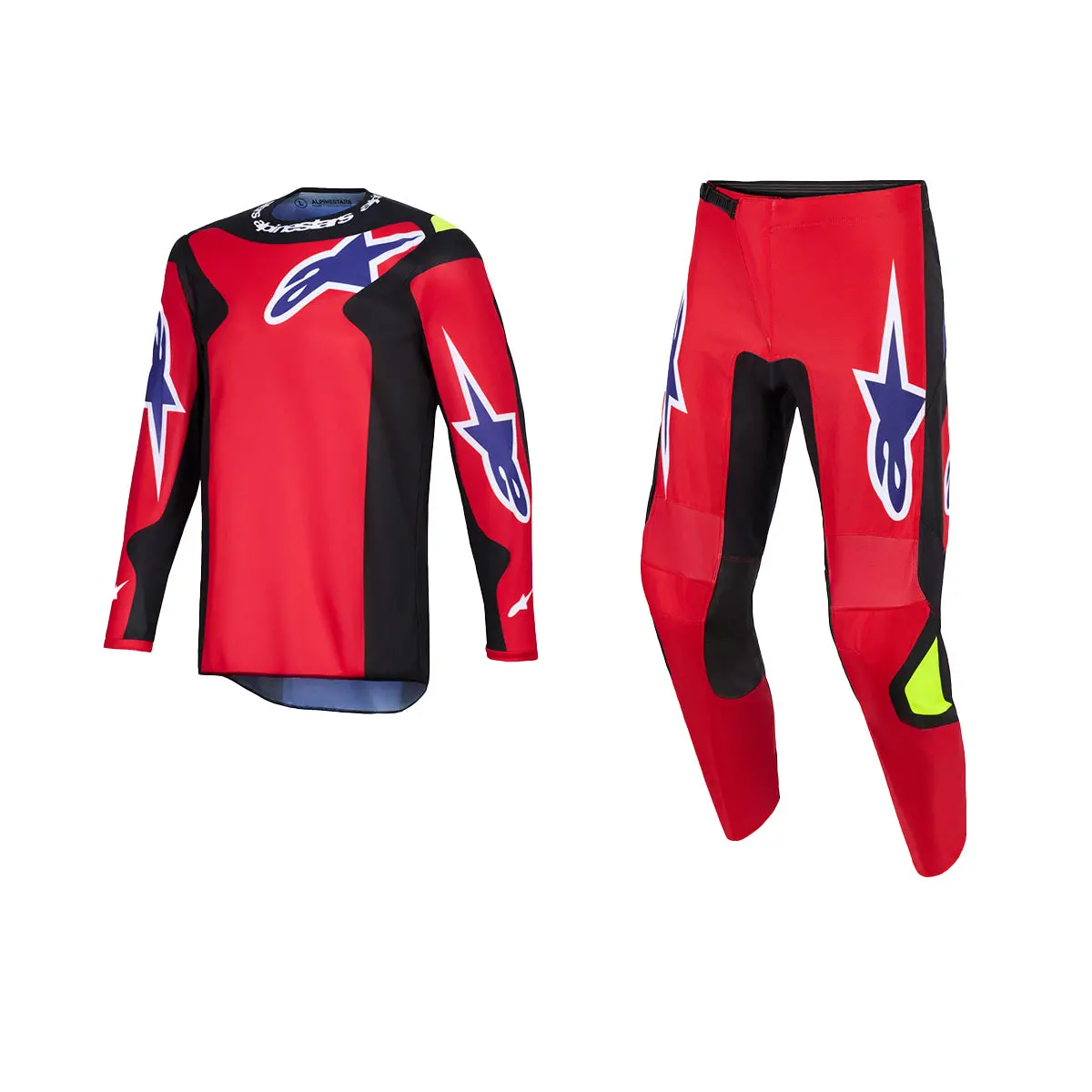 Alpinestars 2026 Fluid Grid Gear Set - Red Black Purple 1