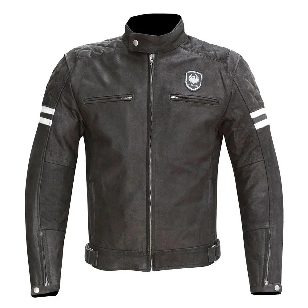 Merlin Hixon Leather Jacket - Black 1