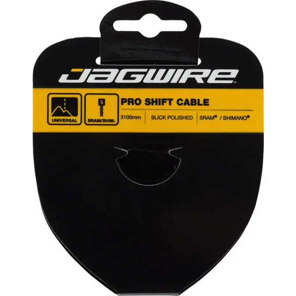 Pro Slick Polished Stainless Shift Cable 1