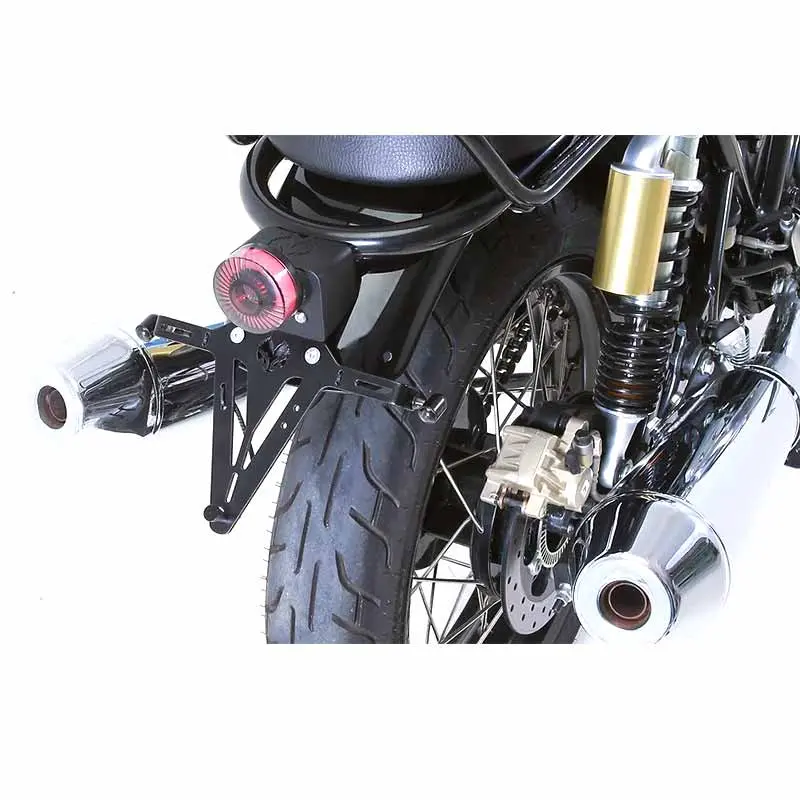 Kit Support De Plaque D'immatriculation Vintage (Royal Enfield Interceptor/Gt 650) | Hedgehog 1