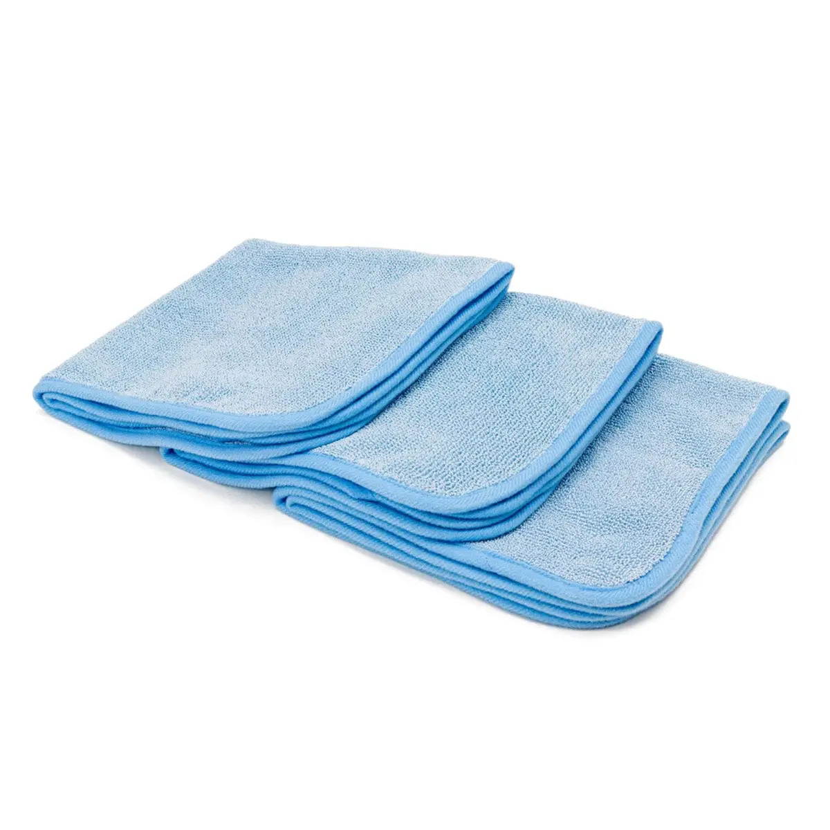 Korean Twist -Microfiber Detailing Glass Towels (16 In. X 16 In. 600 Gsm) 3 Pack 1