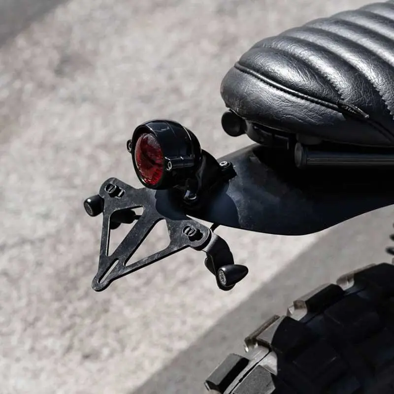 Supports Clignotants L-Clamps - Fixation Sur Plaque D'immatriculation | Motone Customs 1