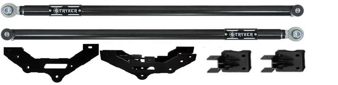 0-12" F450 Long Bed Tube Traction Bars For 2023-2026 1