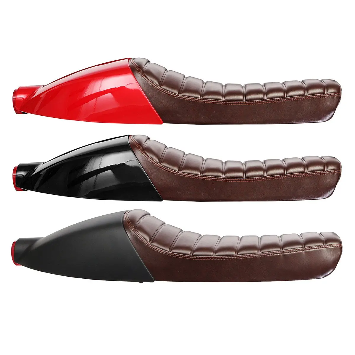 Kit Selle + Coque Cafe Racer Avec Feu À Led 1