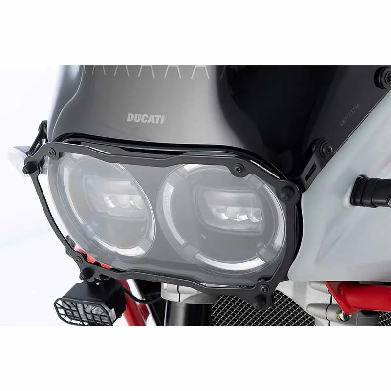 Protège Phare Amovible Clear (Ducati Desertx, Rally, Discovery) | Wunderlich 1