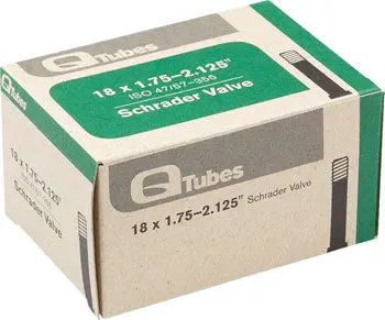 Q-Tubes Tube (18 X 1.75-2.125 Inch, Schrader Valve) 1