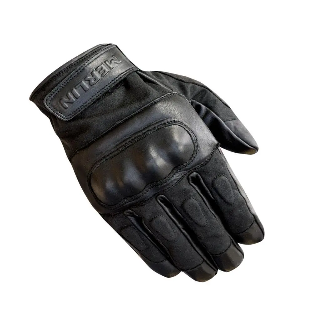Merlin Ranton Wax Cotton Gloves - Black 1