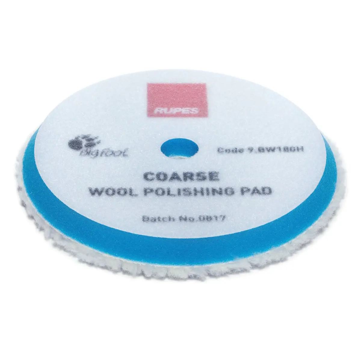 Rupes Course Wool Polishing Pads (Blue) 1