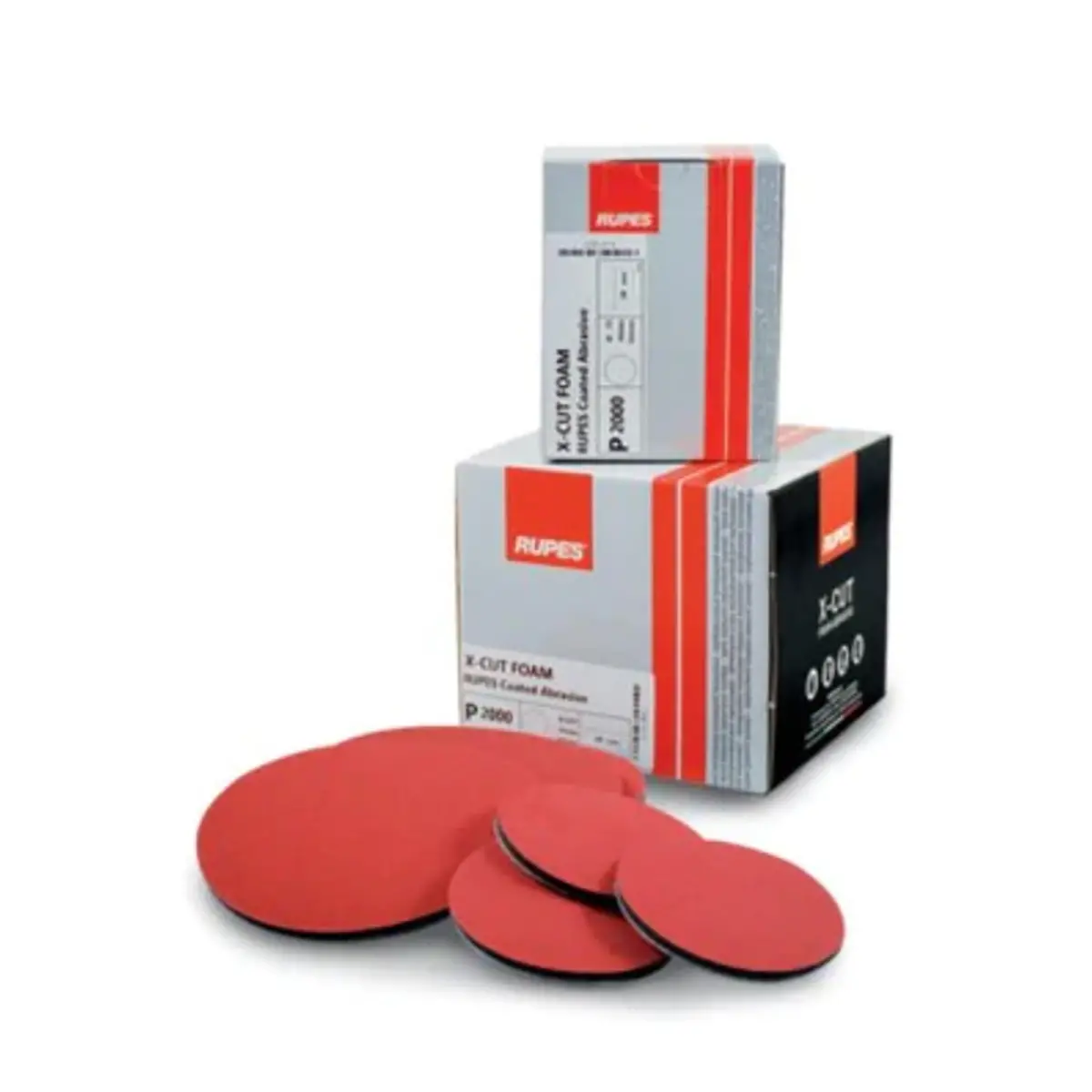 Rupes X Cut Foam Backed Abrasives 1