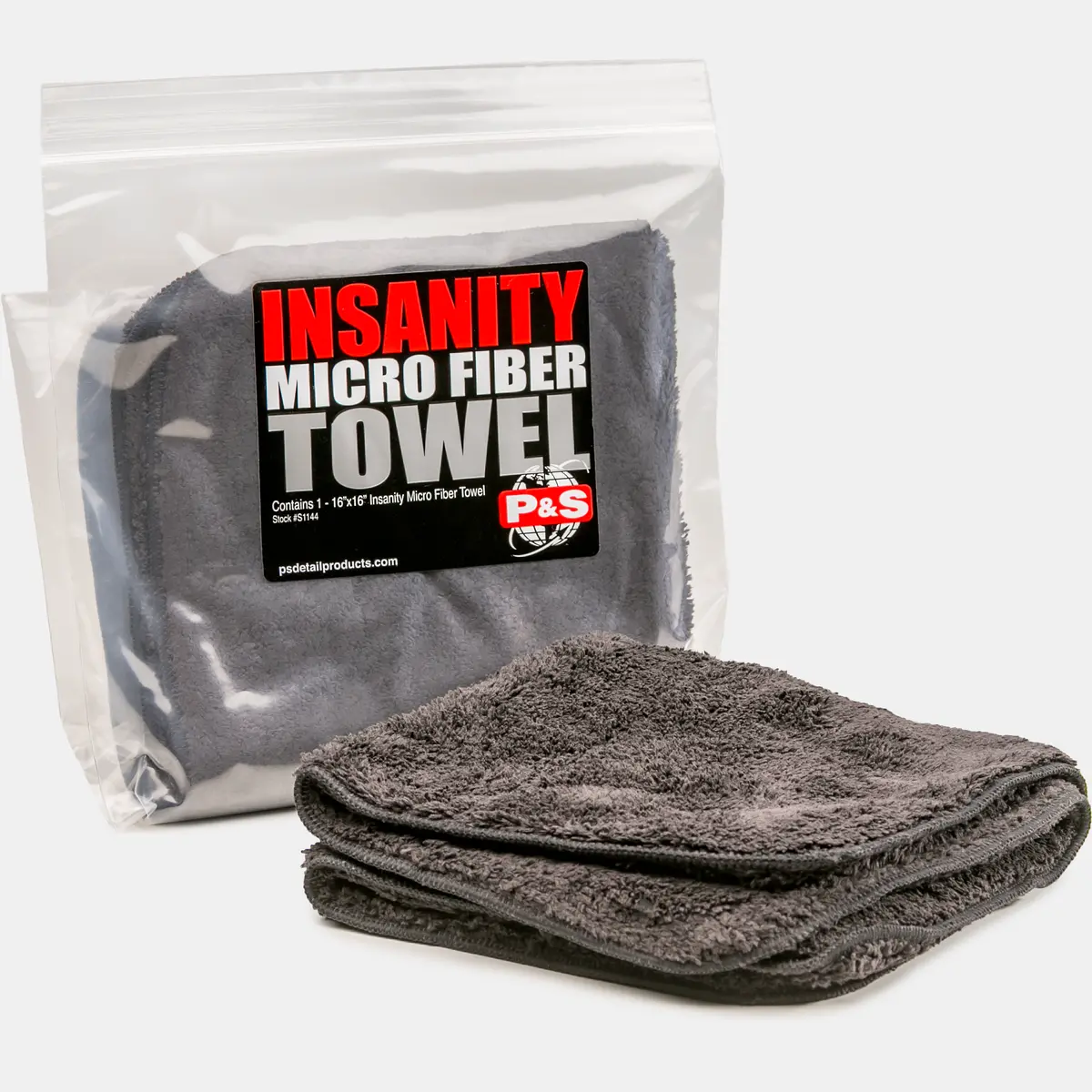 Insanity Micro Fiber Towel - Black 1