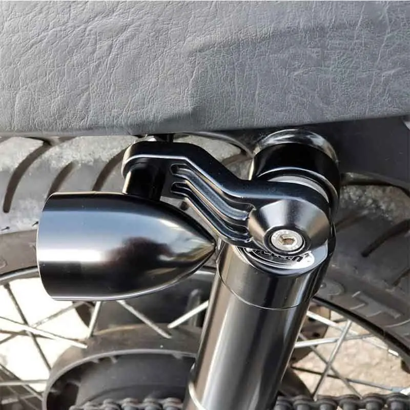 Supports Clignotants Triline Fixation Sur Amortisseurs Arrière | Motone Customs 1